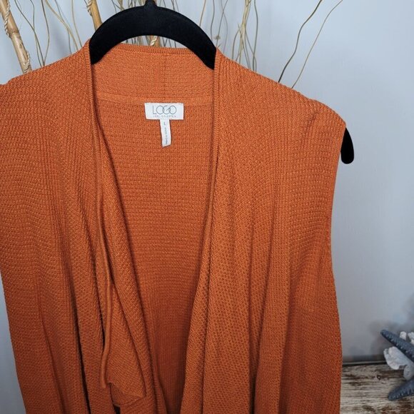 LOGO By Lori Goldstein Cardigan Womens Large - Picture 3 of 6